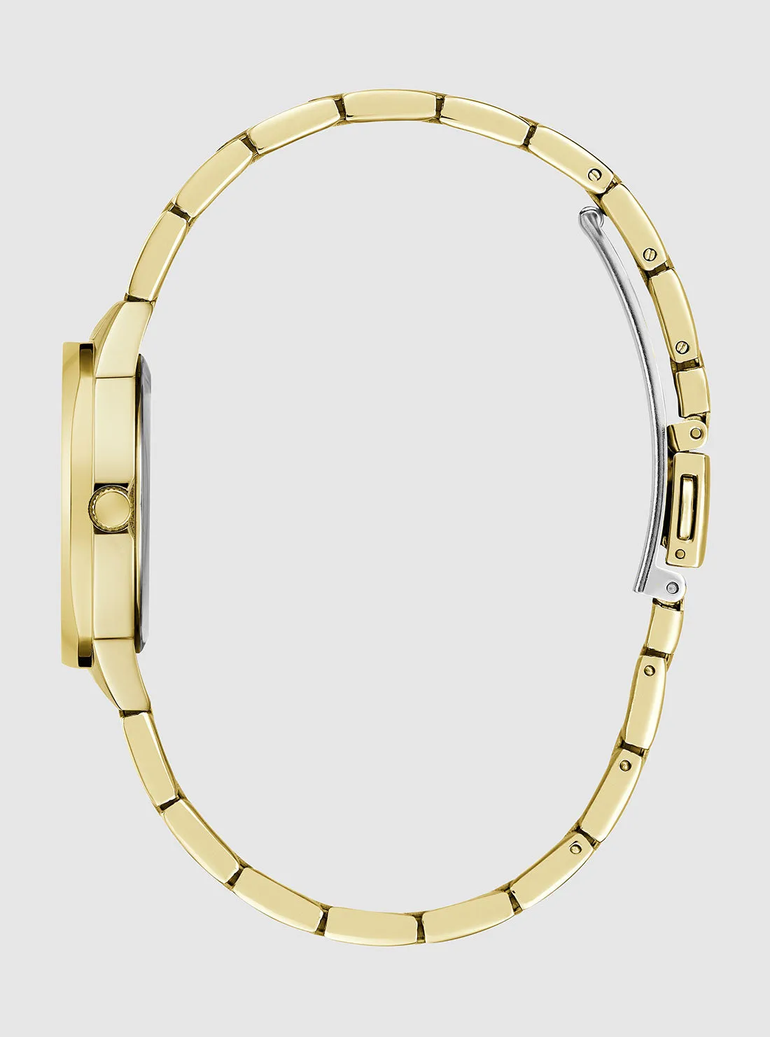 Gold Charlotte Chrystal Link Watch Guess