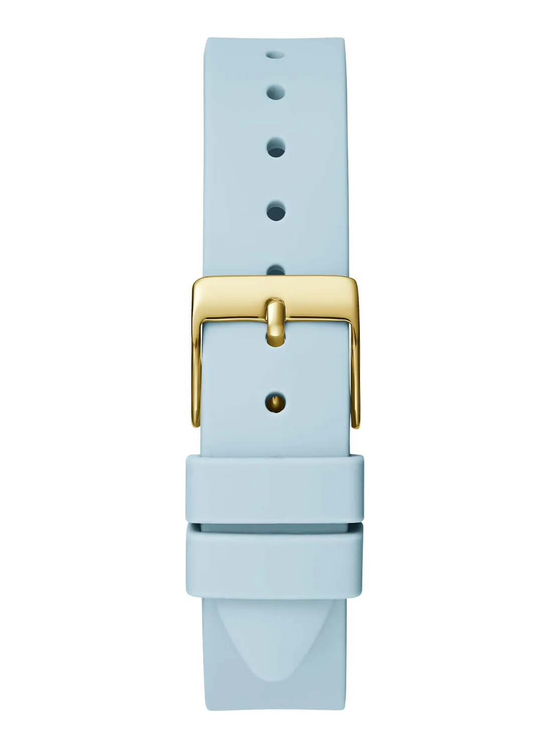 Gold Mini Wonderlust Multi Glitz Silicone Watch Guess