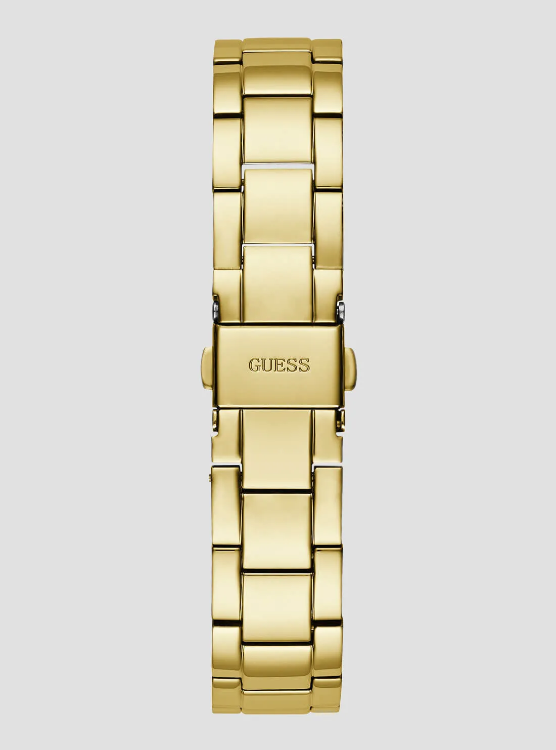 Gold Opaline Multi Crystal Link Watch Guess