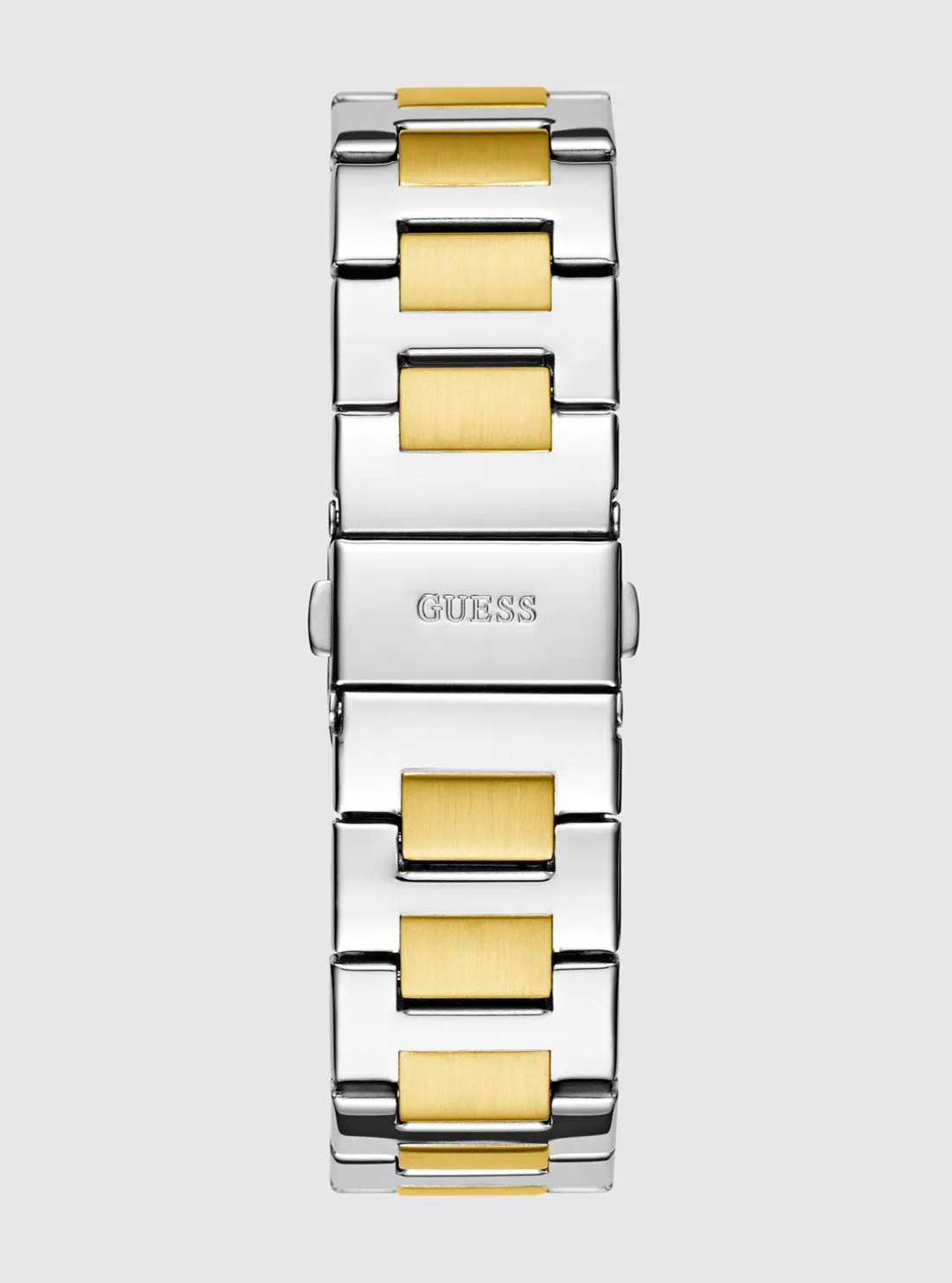 Gold Silver Equality Link Watch Guess