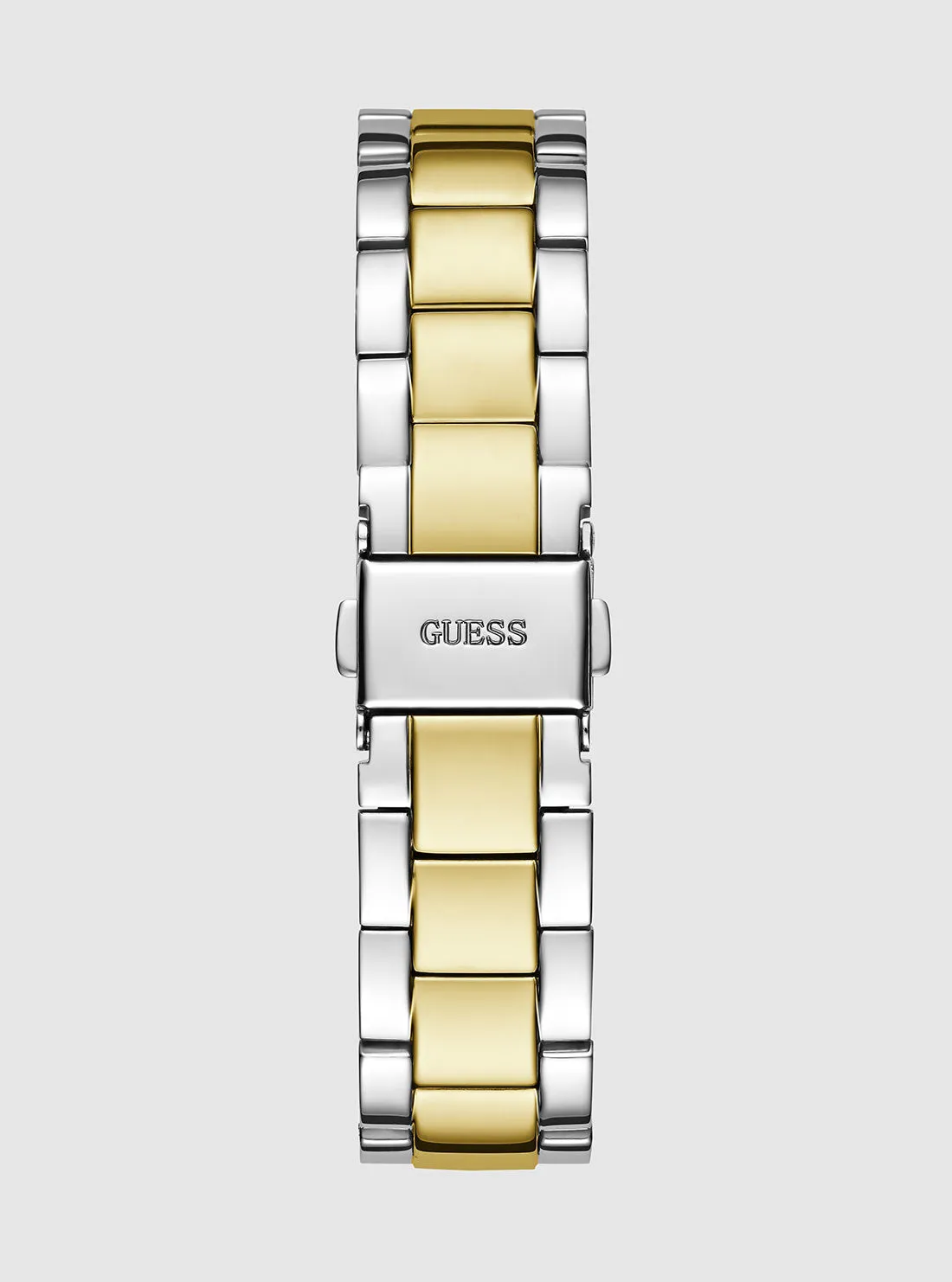Gold Silver Luna Link Watch Guess