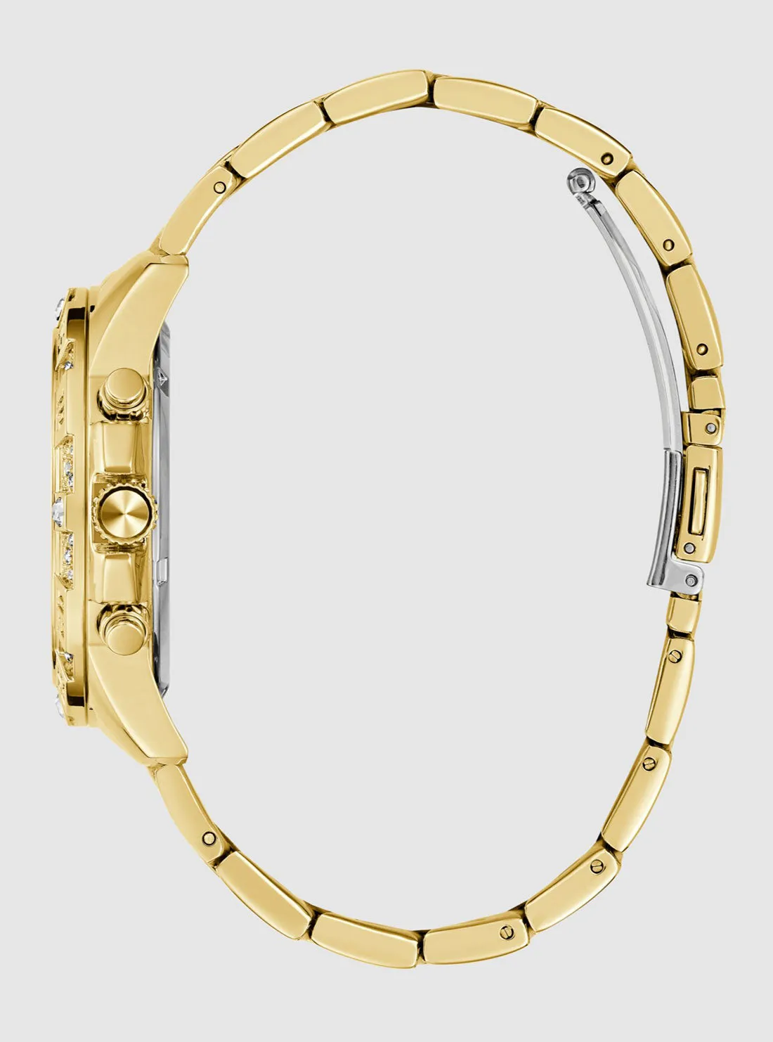 Gold Tone Majesty Link Watch Guess