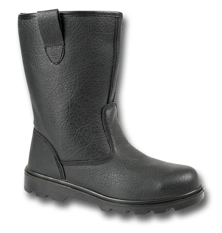 GRAFTERS PULL-ON SAFETY BOOTS Silvermans