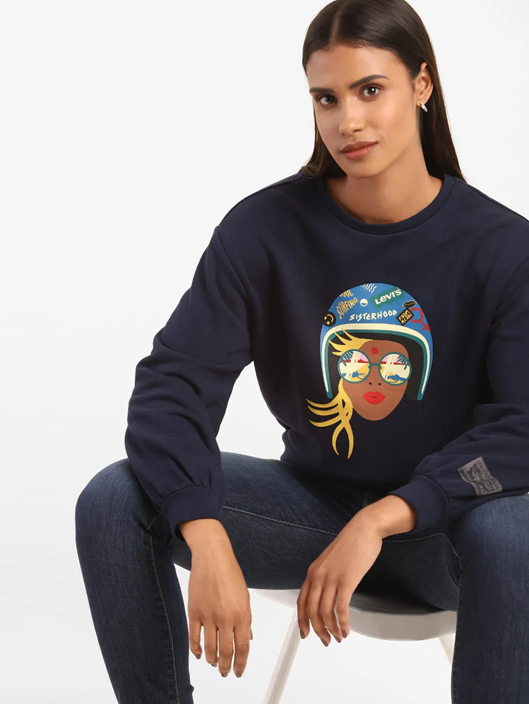 Graphic Sweatshirt From The Levi's Motorcycle Collection LEVI'S