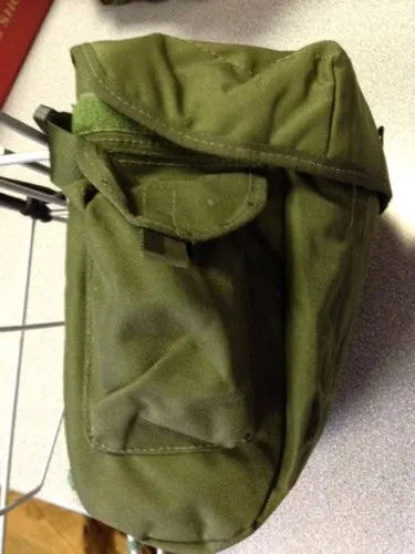 GREEN CORDURA MOTORCYCLE PANNIERS Silvermans