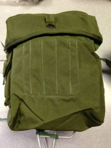 GREEN CORDURA MOTORCYCLE PANNIERS Silvermans
