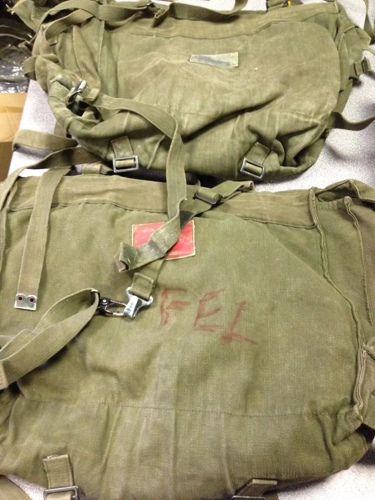 GREEN MOTORCYCLE PANNIERS Silvermans