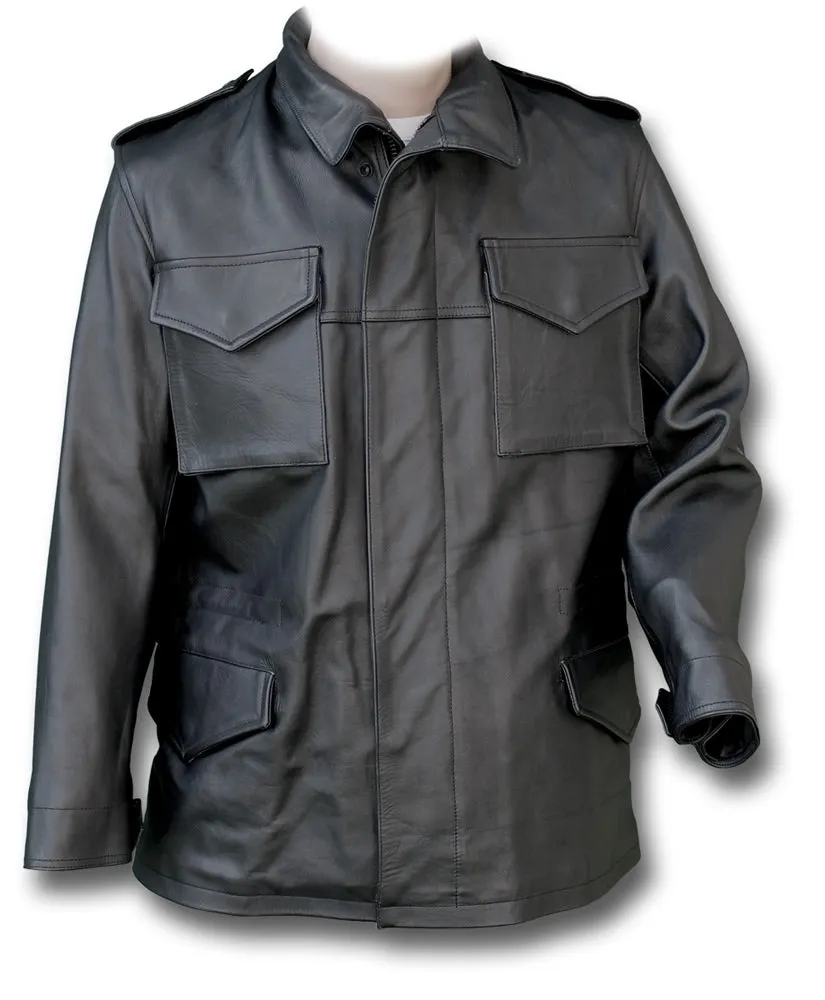 GTH LEATHER M65 JACKET Silvermans