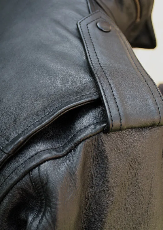 GTH LEATHER M65 JACKET Silvermans