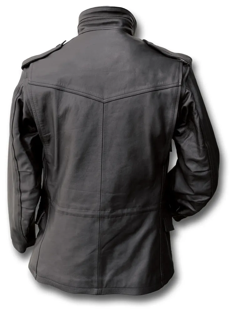 GTH LEATHER M65 JACKET Silvermans