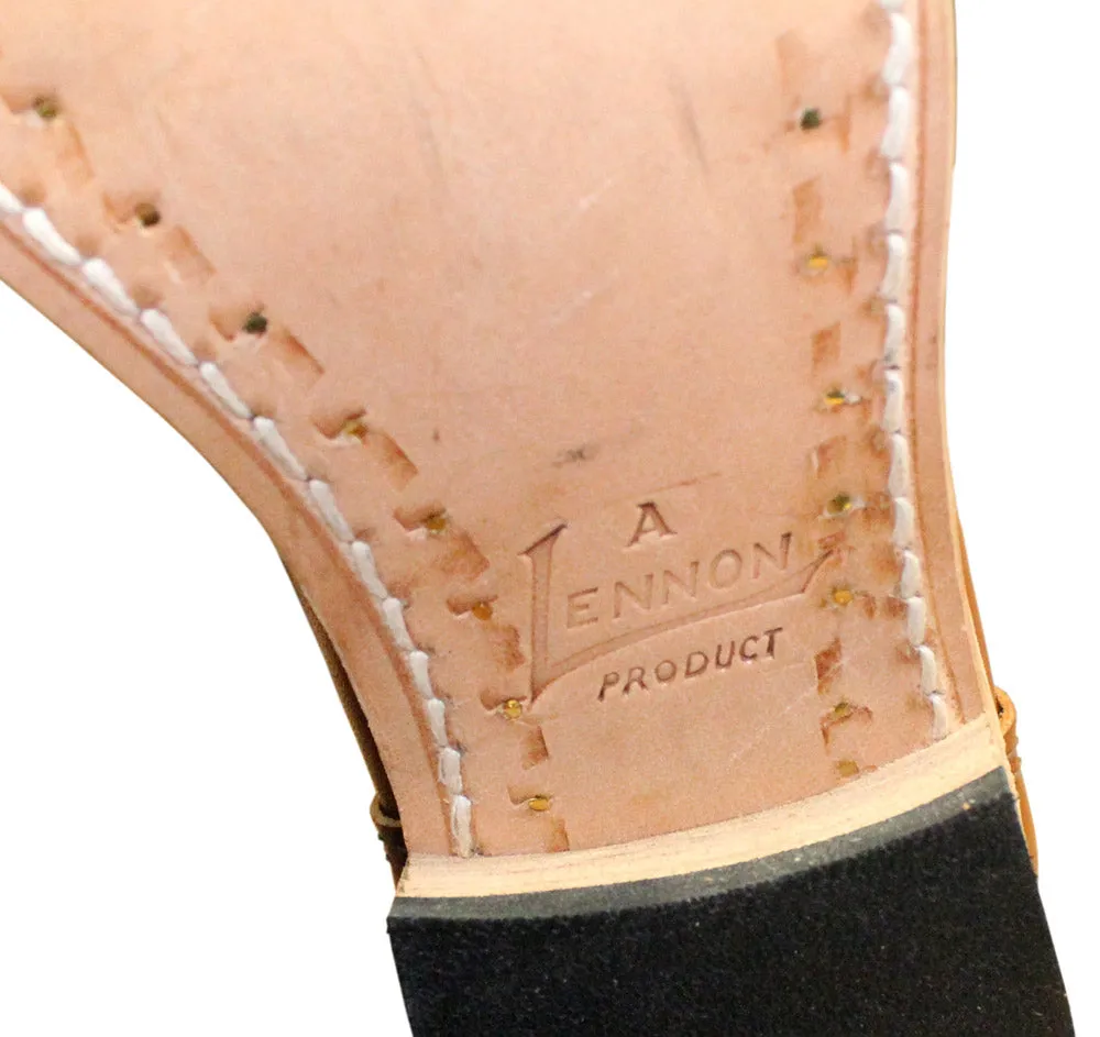 HANDMADE TAN 178 LEATHER BOOTS Silvermans