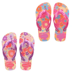 Havaianas Kids Flores Flip Flops