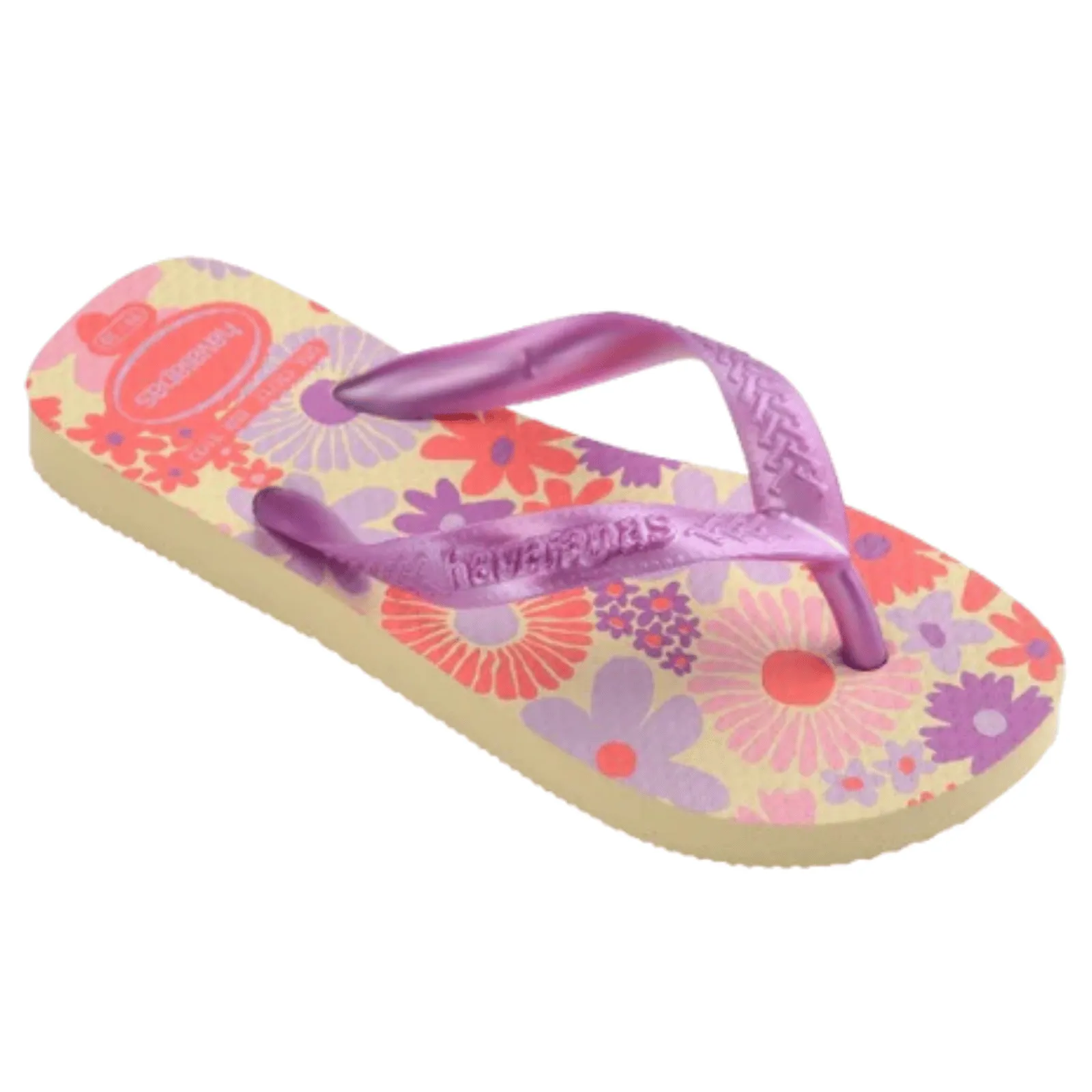Havaianas Kids Flores Flip Flops