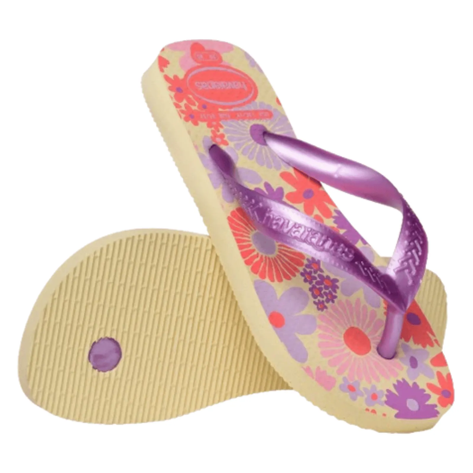 Havaianas Kids Flores Flip Flops