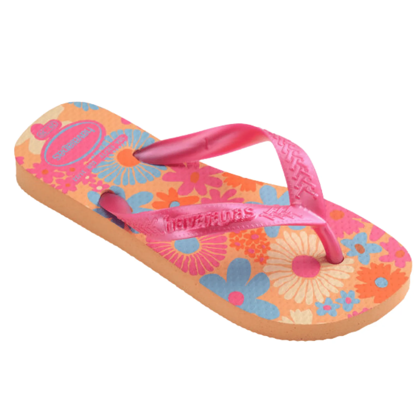 Havaianas Kids Flores Flip Flops