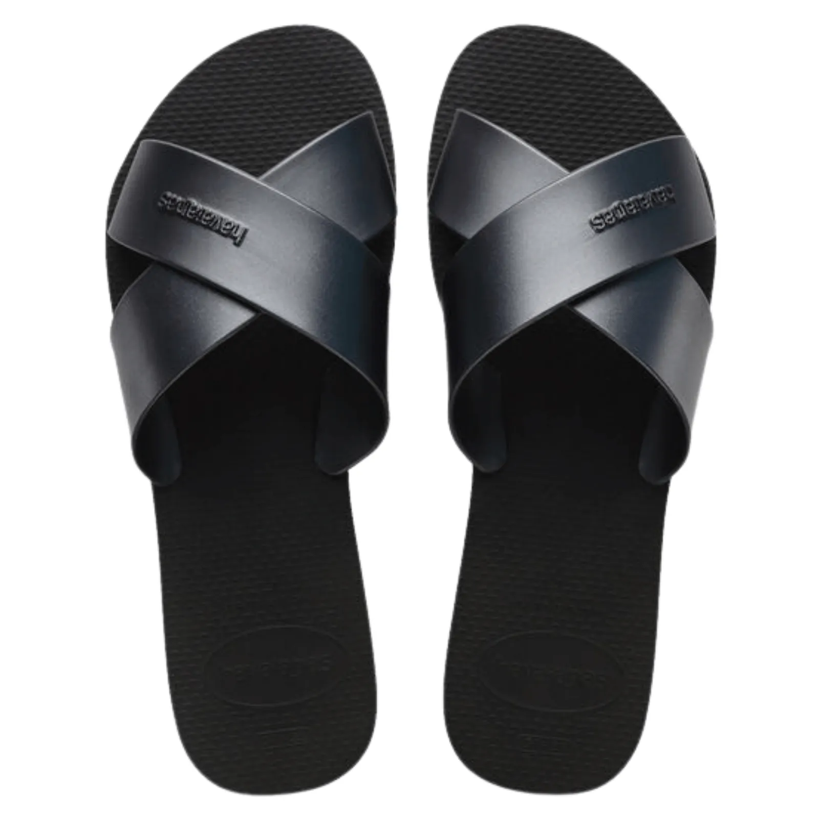 Havaianas Womens Aqua Metallic Sandals