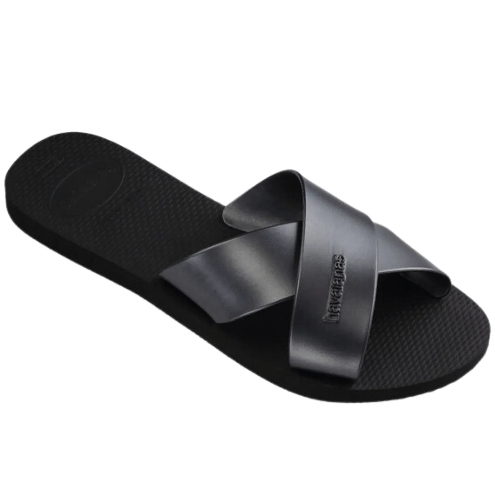 Havaianas Womens Aqua Metallic Sandals