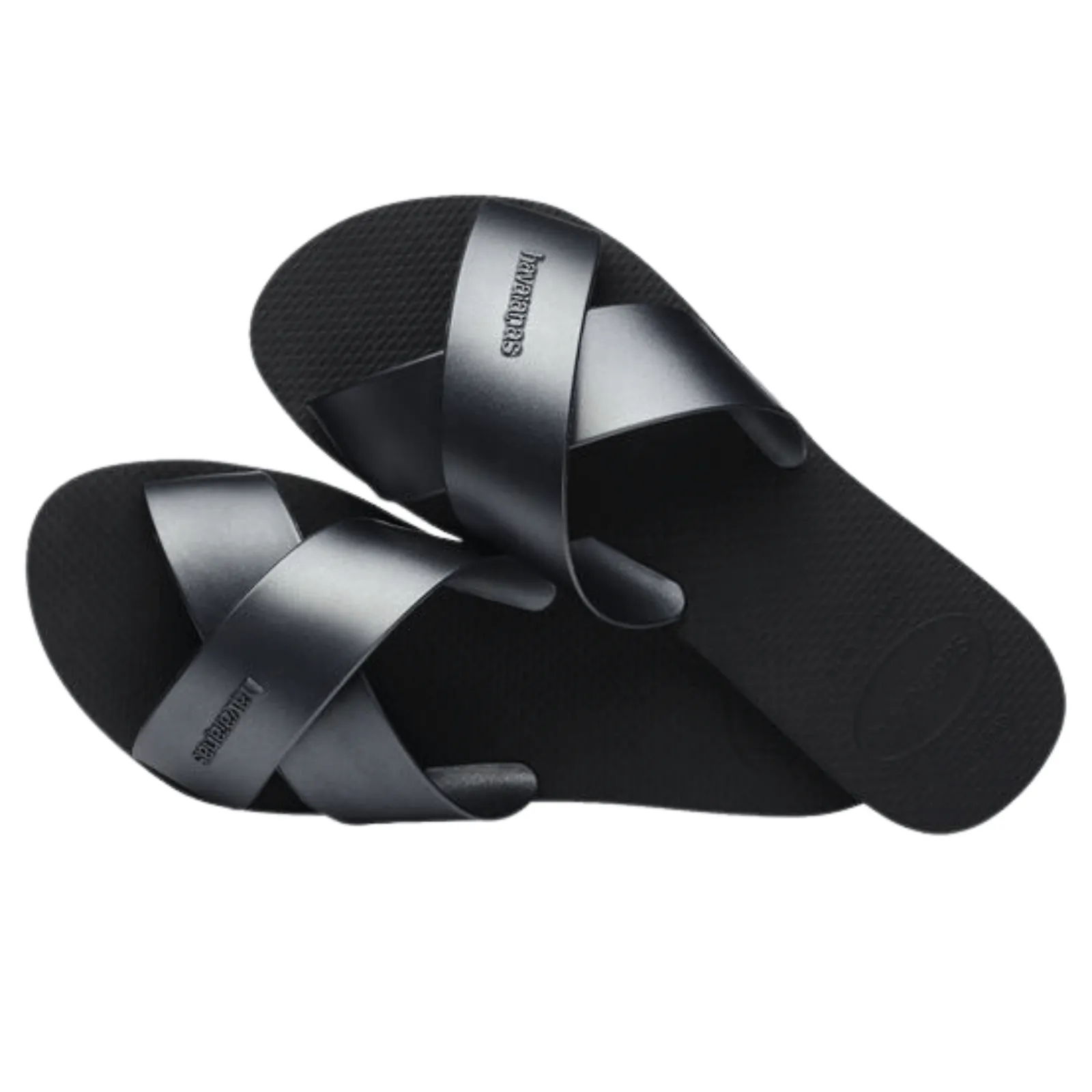 Havaianas Womens Aqua Metallic Sandals