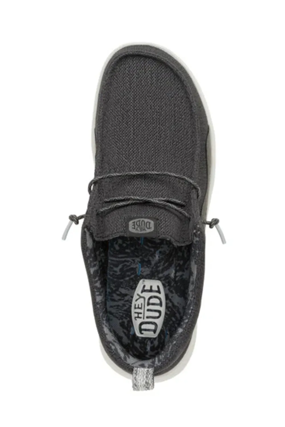 HEYDUDE Men’s Hey2O Mesh Shoes in Black/Grey | 43145-0NU