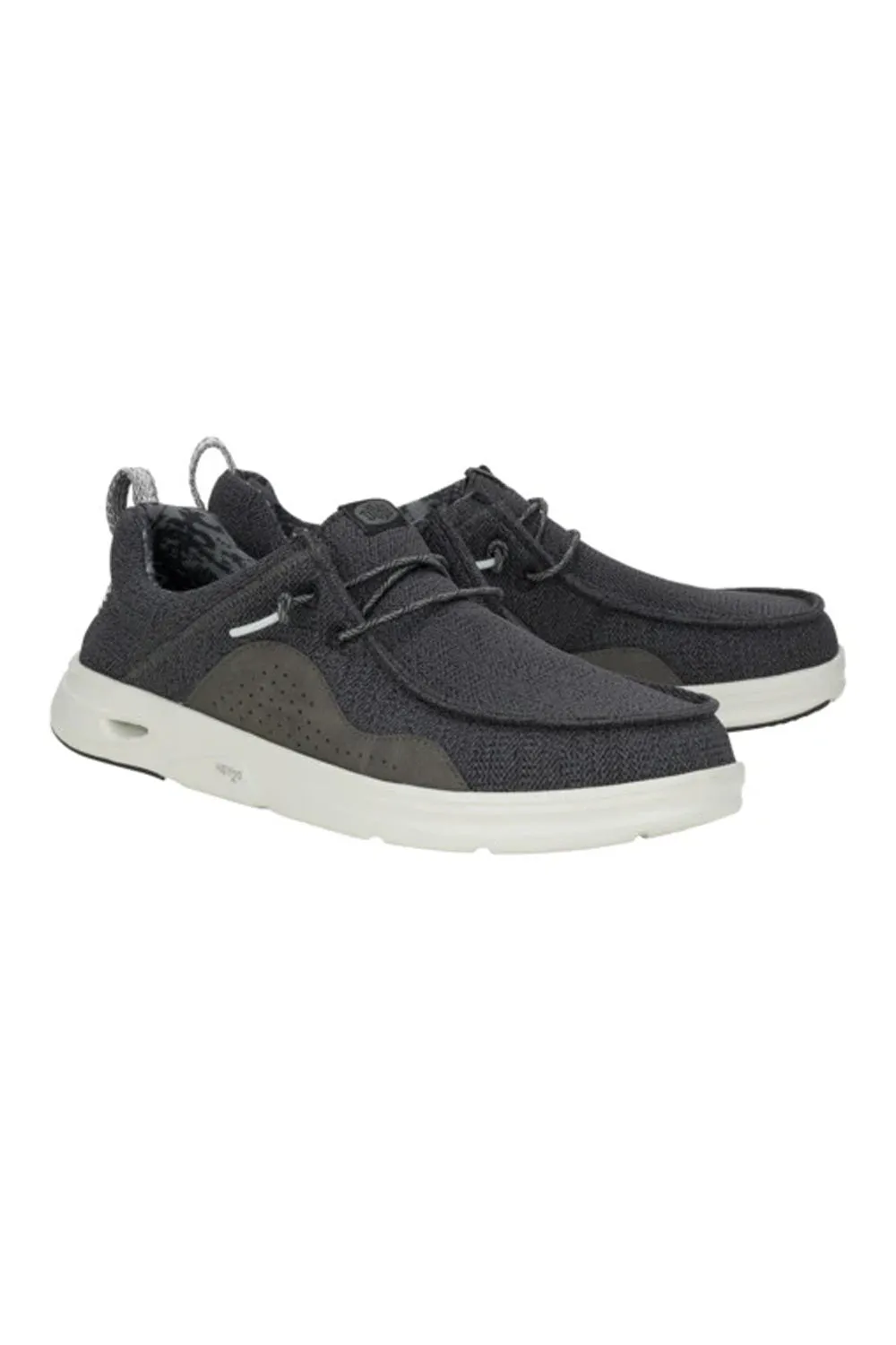 HEYDUDE Men’s Hey2O Mesh Shoes in Black/Grey | 43145-0NU