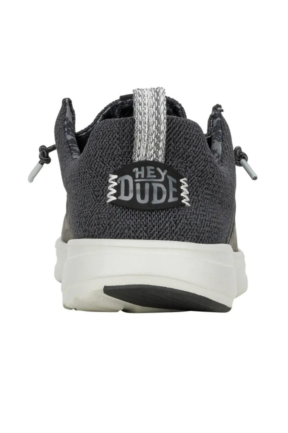 HEYDUDE Men’s Hey2O Mesh Shoes in Black/Grey | 43145-0NU