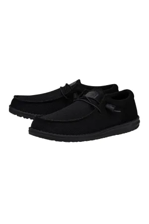 HEYDUDE Men’s Wally Funk Mono Shoes in Black | 40011-0XS
