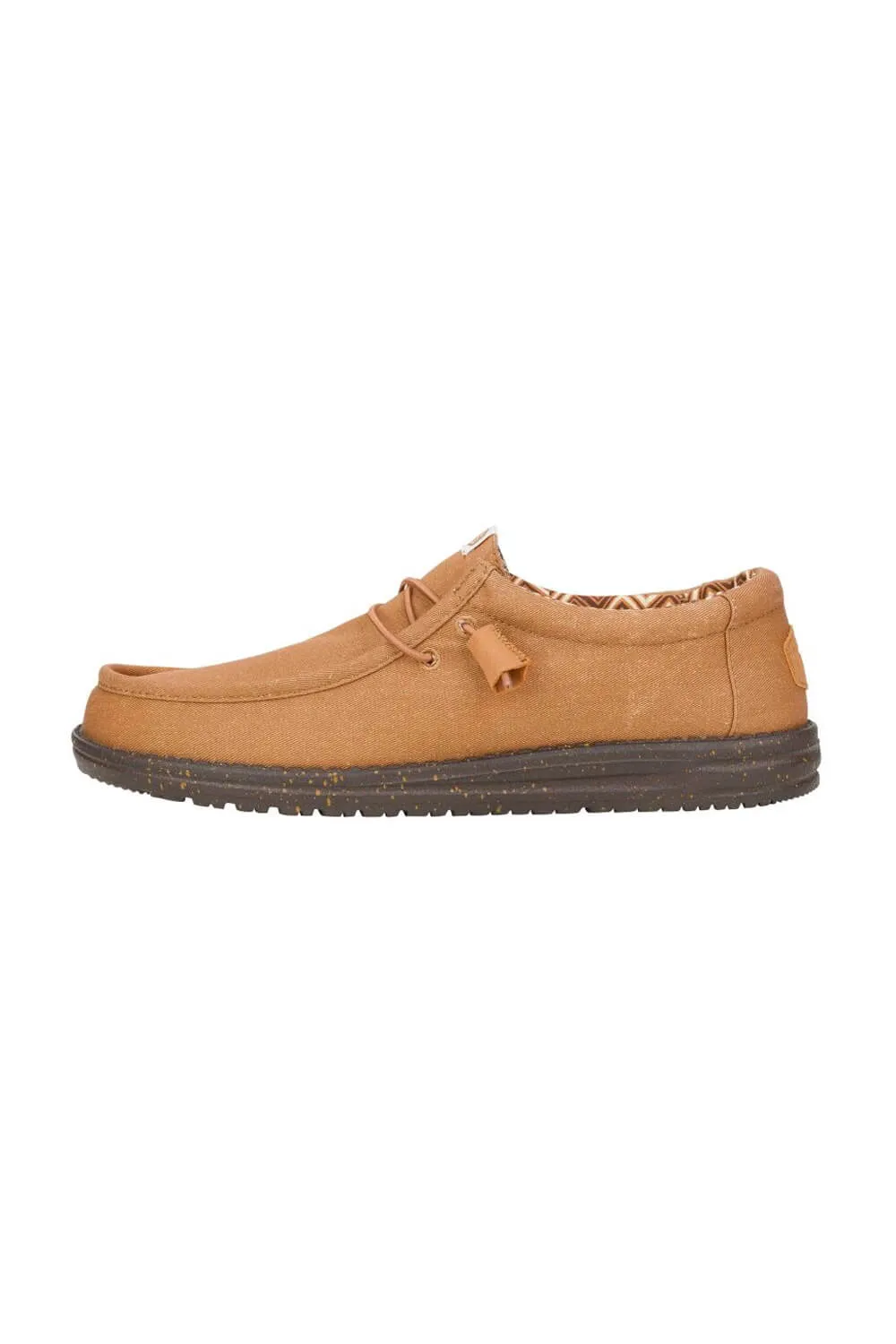 HEYDUDE Men’s Wally Stretch Shoes in Brown | 40700-2AH