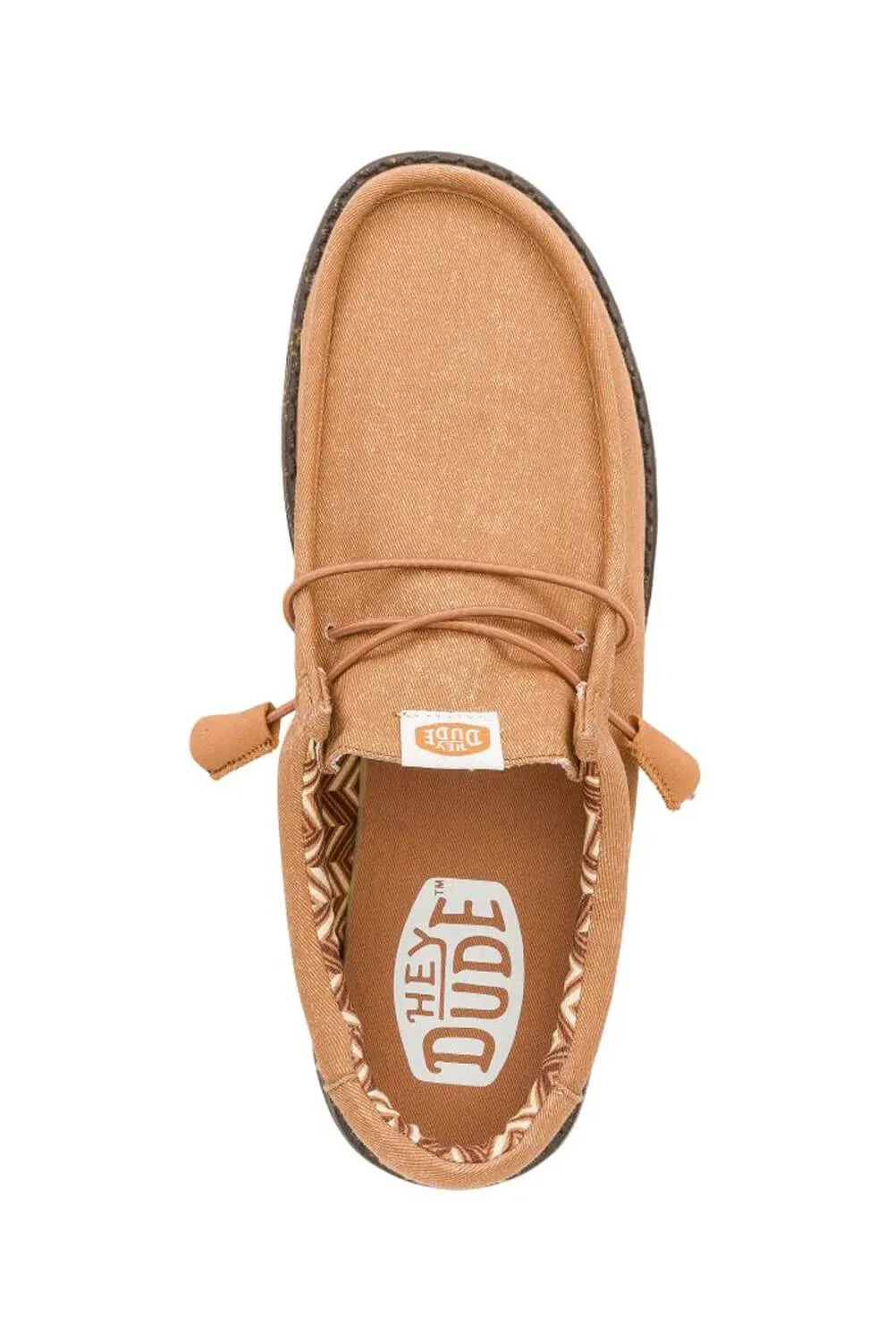 HEYDUDE Men’s Wally Stretch Shoes in Brown | 40700-2AH