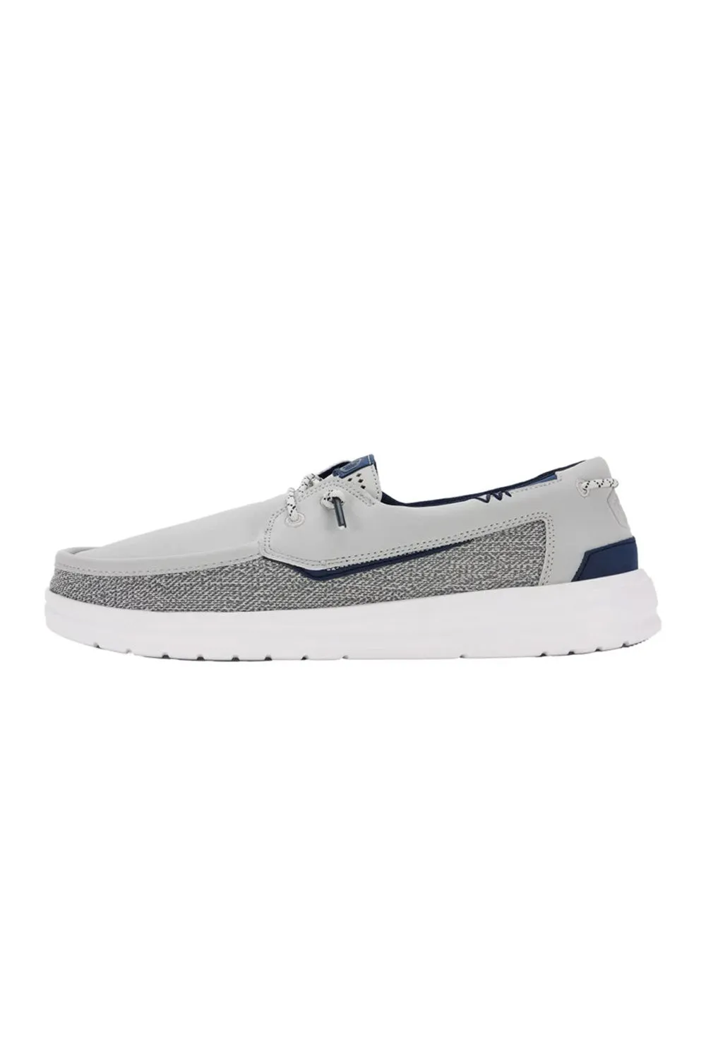HEYDUDE Men’s Welsch Grip Classic Mesh Shoes in Grey | 43154-1U7
