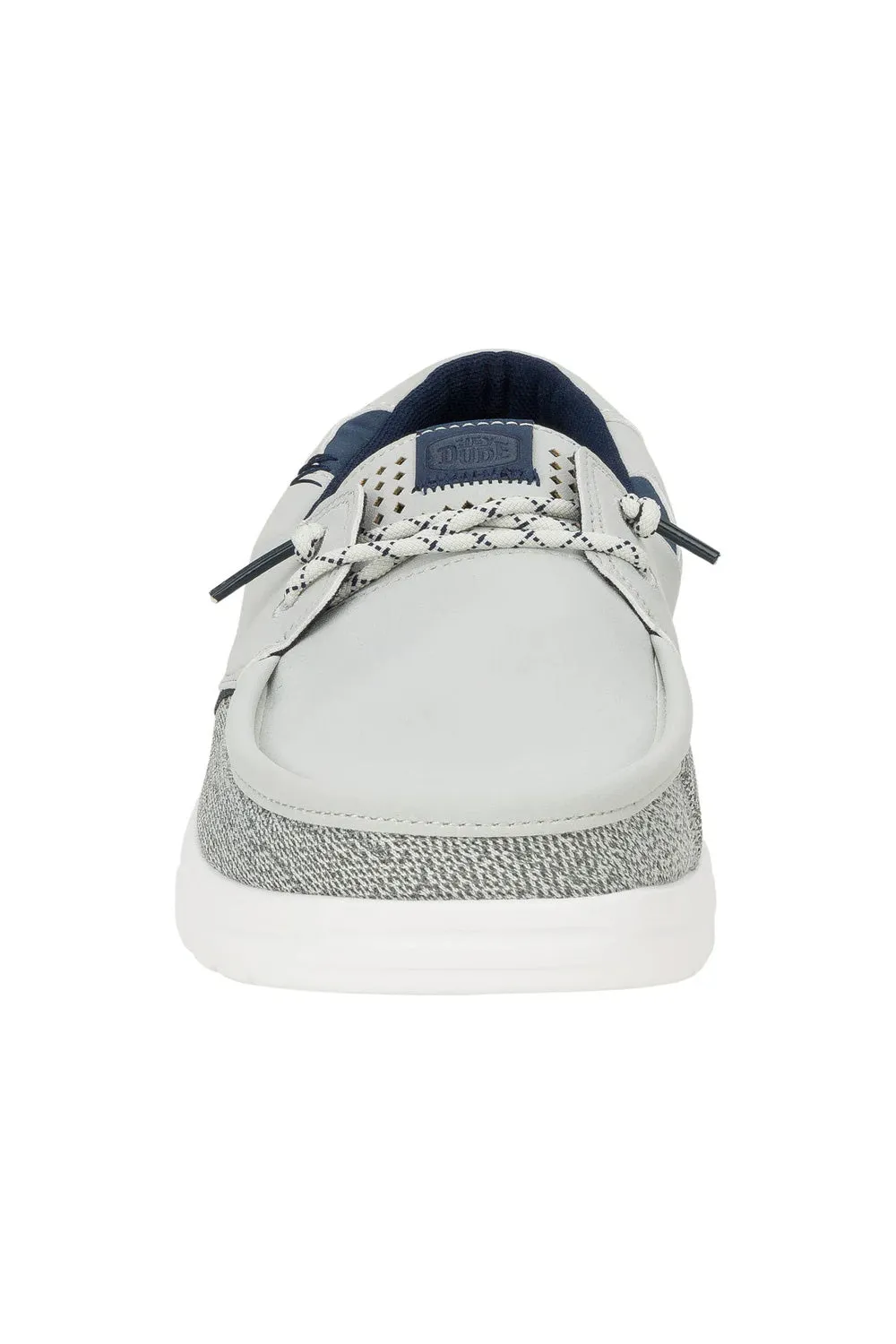 HEYDUDE Men’s Welsch Grip Classic Mesh Shoes in Grey | 43154-1U7