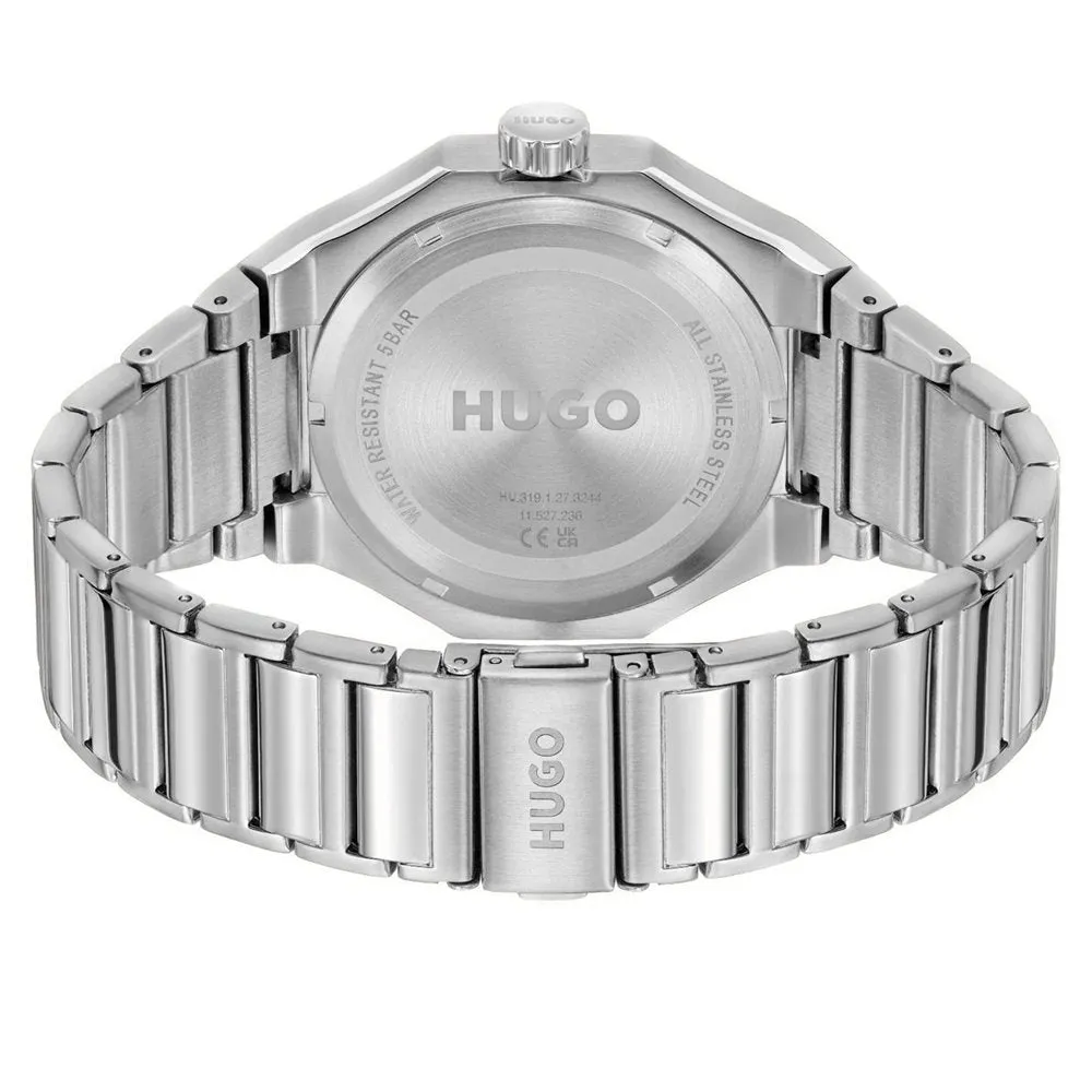 Hugo #Grail Skeleton Dial Mens Stainless Steel Watch 1530377
