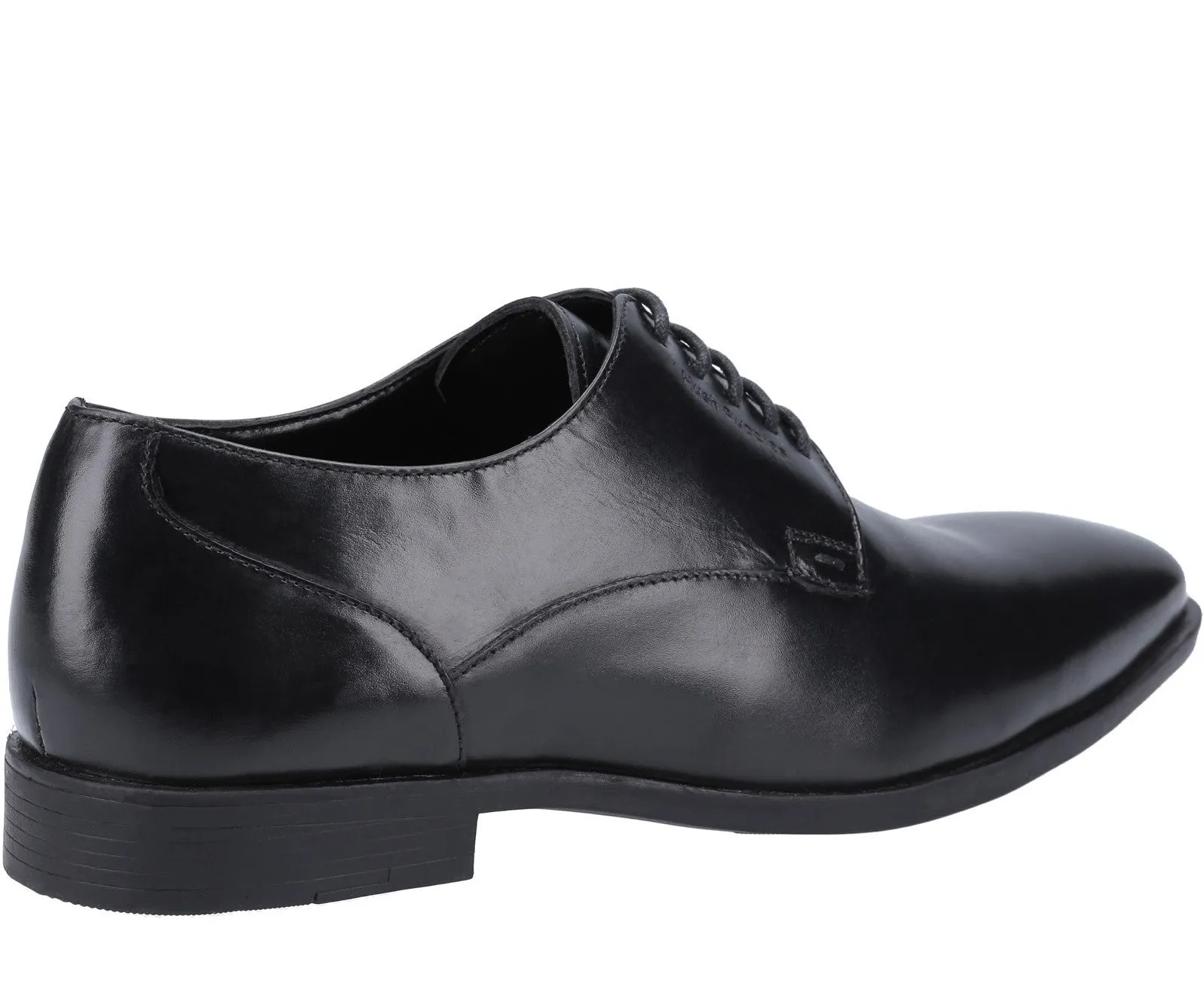 Hush Puppies Ezra Mens Plain Toe Leather Lace Up Shoe