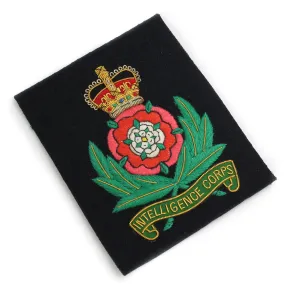 INTELLIGENCE CORPS WIRE BLAZER BADGE Silvermans