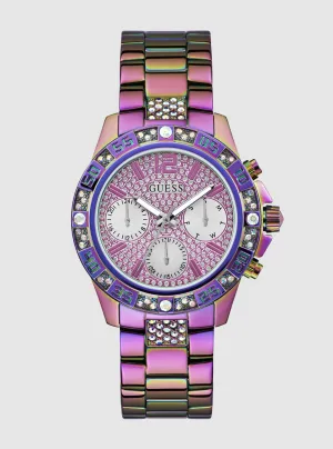 Iridescent Majesty Link Watch Guess