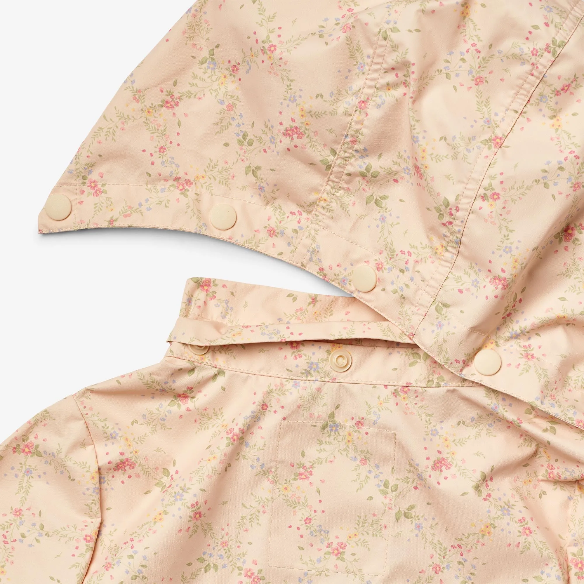 Jacket Thulla - rose checked flowers Wheat
