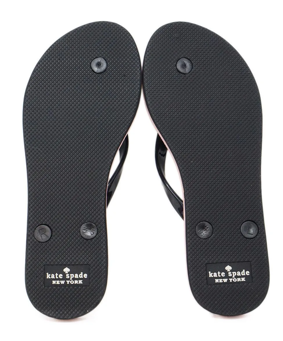 Kate Spade Multicolor Print Flip Flops sz 5.5