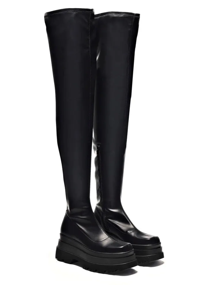 Koi Footwear - The Elevation Stretch Thigh High - Girl Shoes