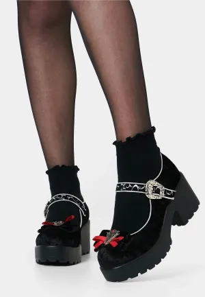 Koi Footwear x Twilight - Tira Mary Jane and Alec Edition Black - Girl Shoes