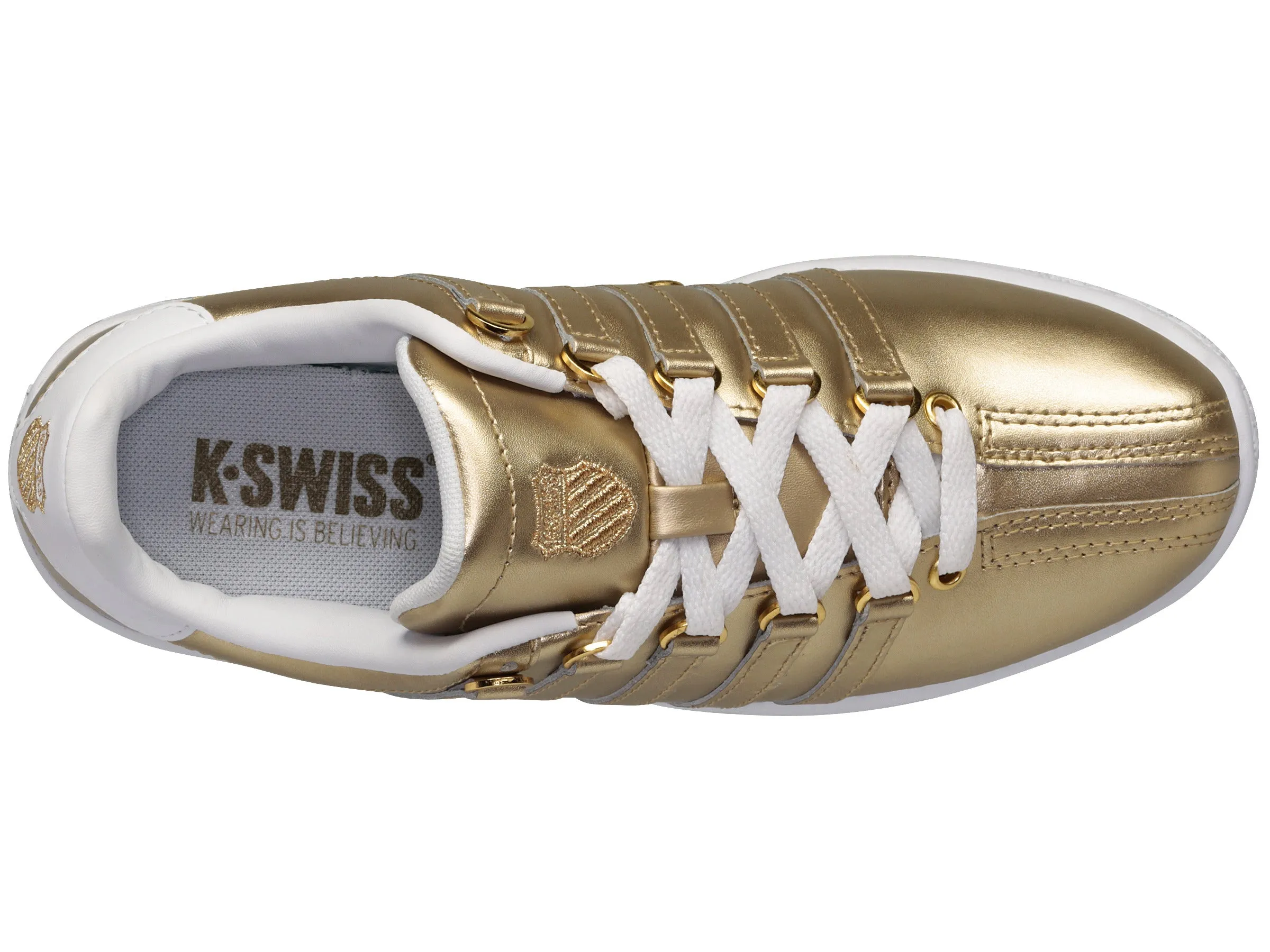 K.SWISS 97321-730-M | CLASSIC VN | GOLD/WHITE