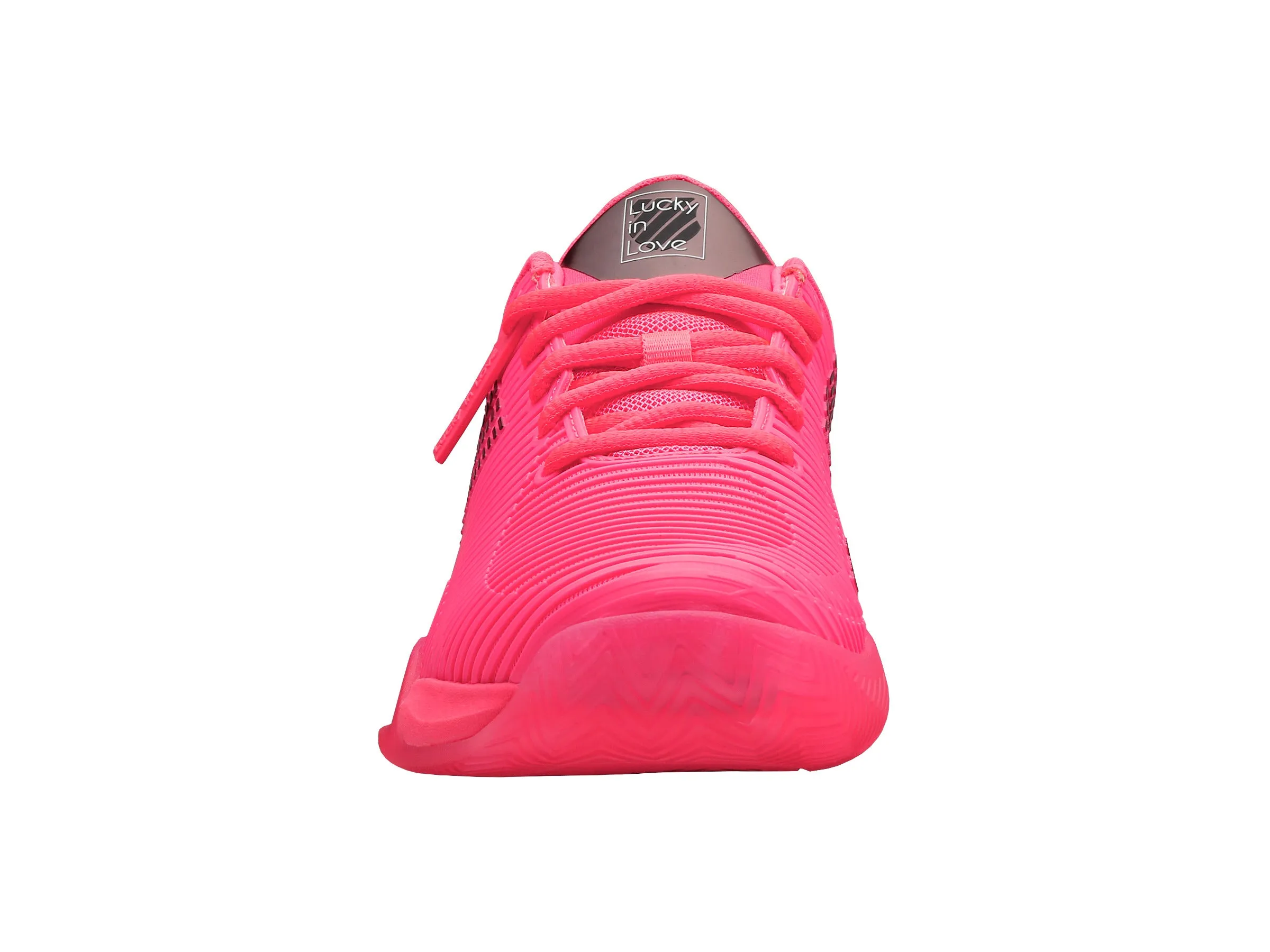 K.SWISS 97383-662-M | HYPERCOURT SUPREME LUCKY IN LOVE | NEON PINK/GRAY SILVE