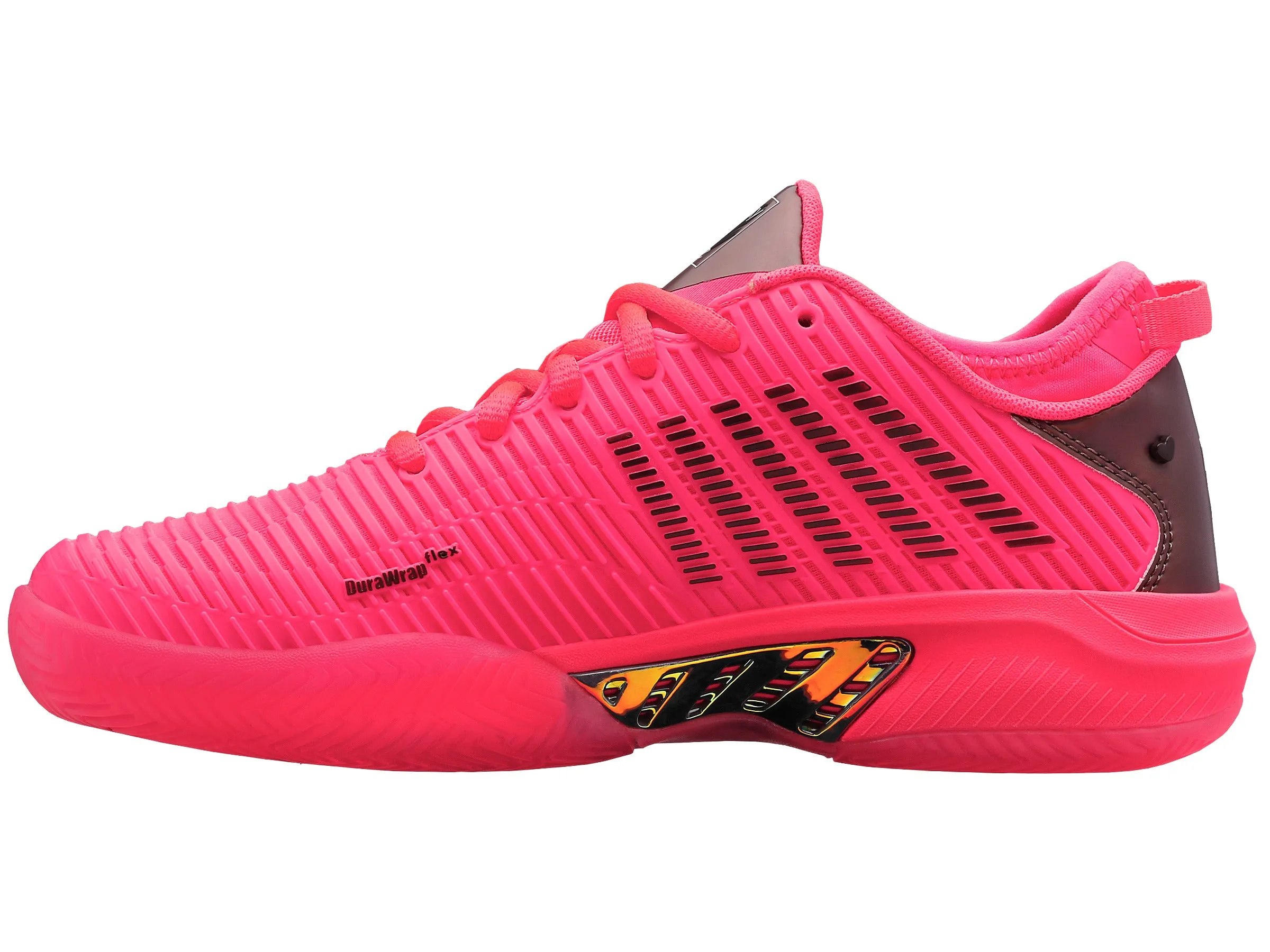K.SWISS 97383-662-M | HYPERCOURT SUPREME LUCKY IN LOVE | NEON PINK/GRAY SILVE