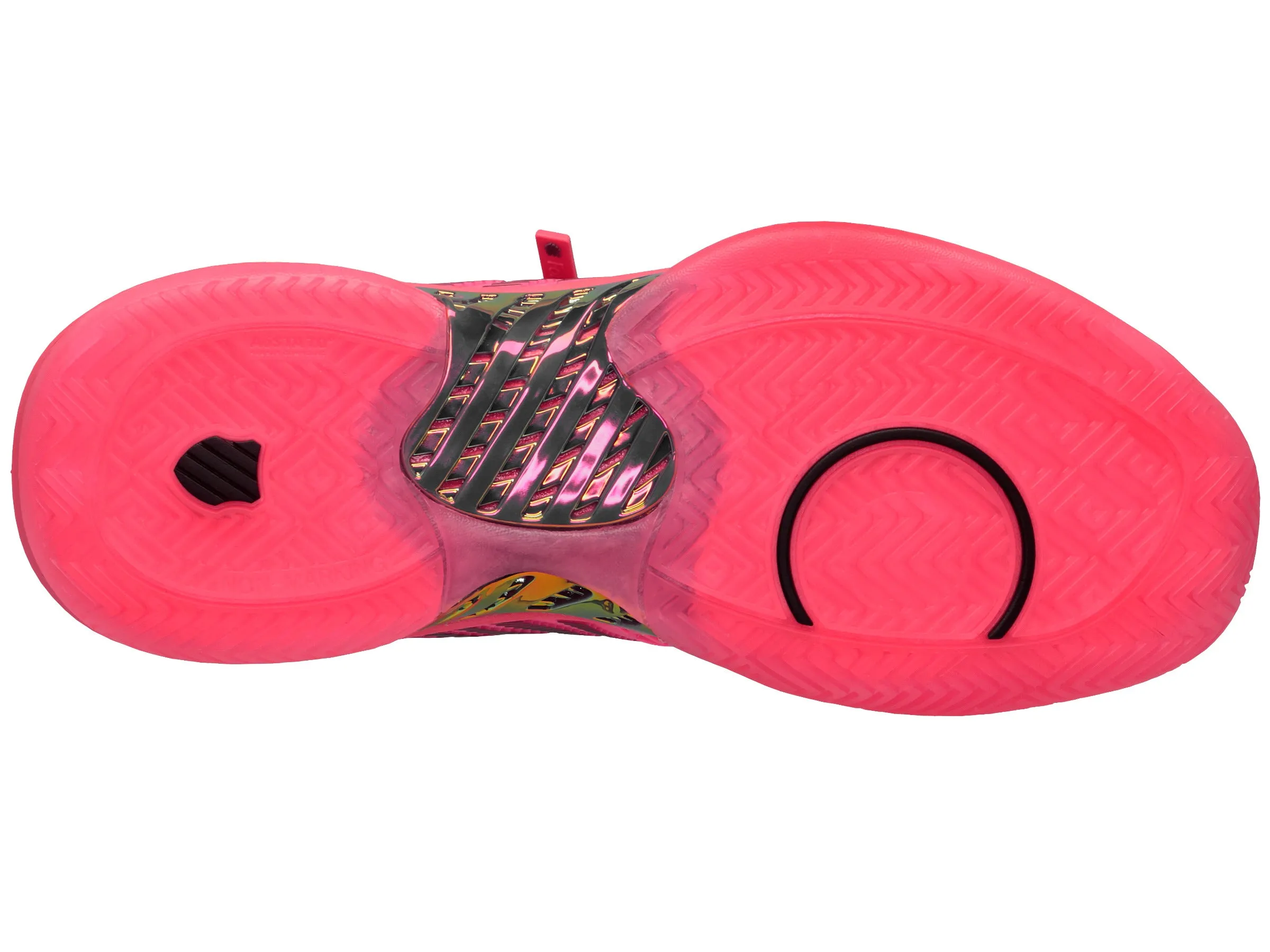 K.SWISS 97383-662-M | HYPERCOURT SUPREME LUCKY IN LOVE | NEON PINK/GRAY SILVE