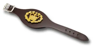 LEATHER STRAP RQMS CROWN & LAUREL Silvermans