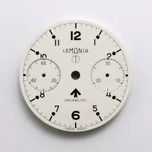 LEMANIA WATCH DIAL WHITE Silvermans
