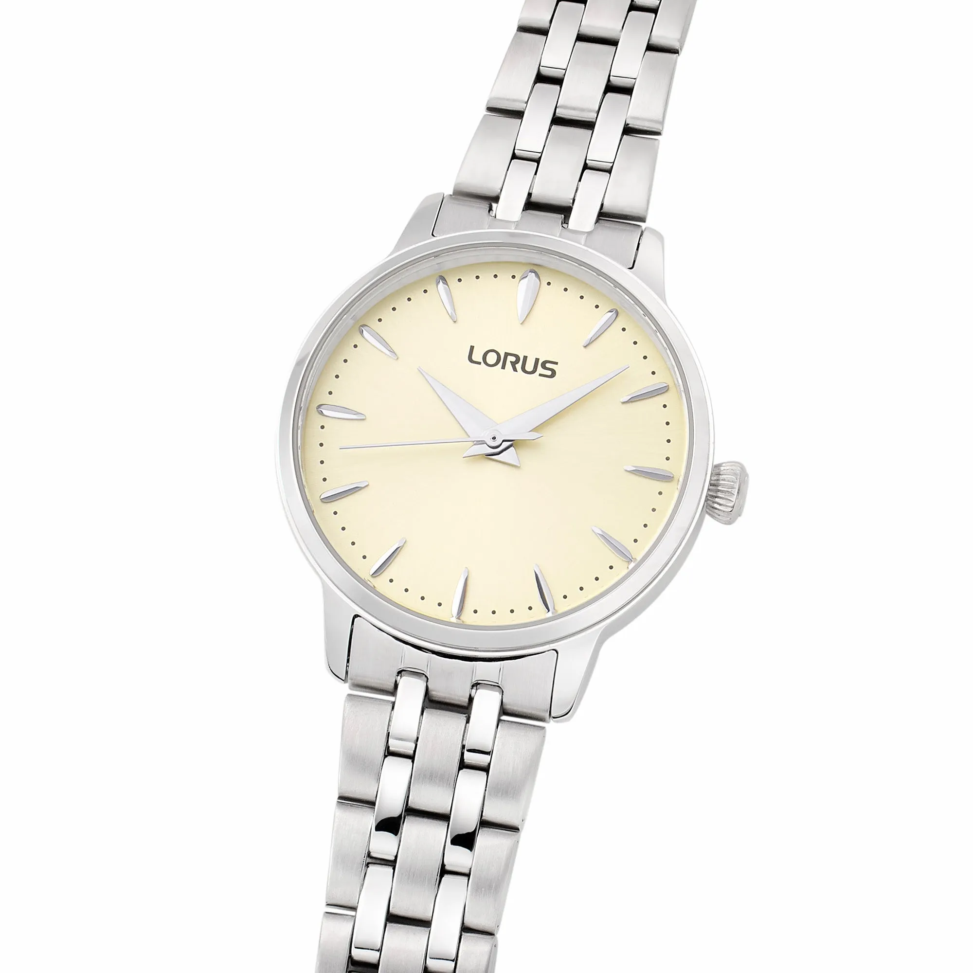 Lorus Pale Lemon Dial Ladies Watch RG317XX9