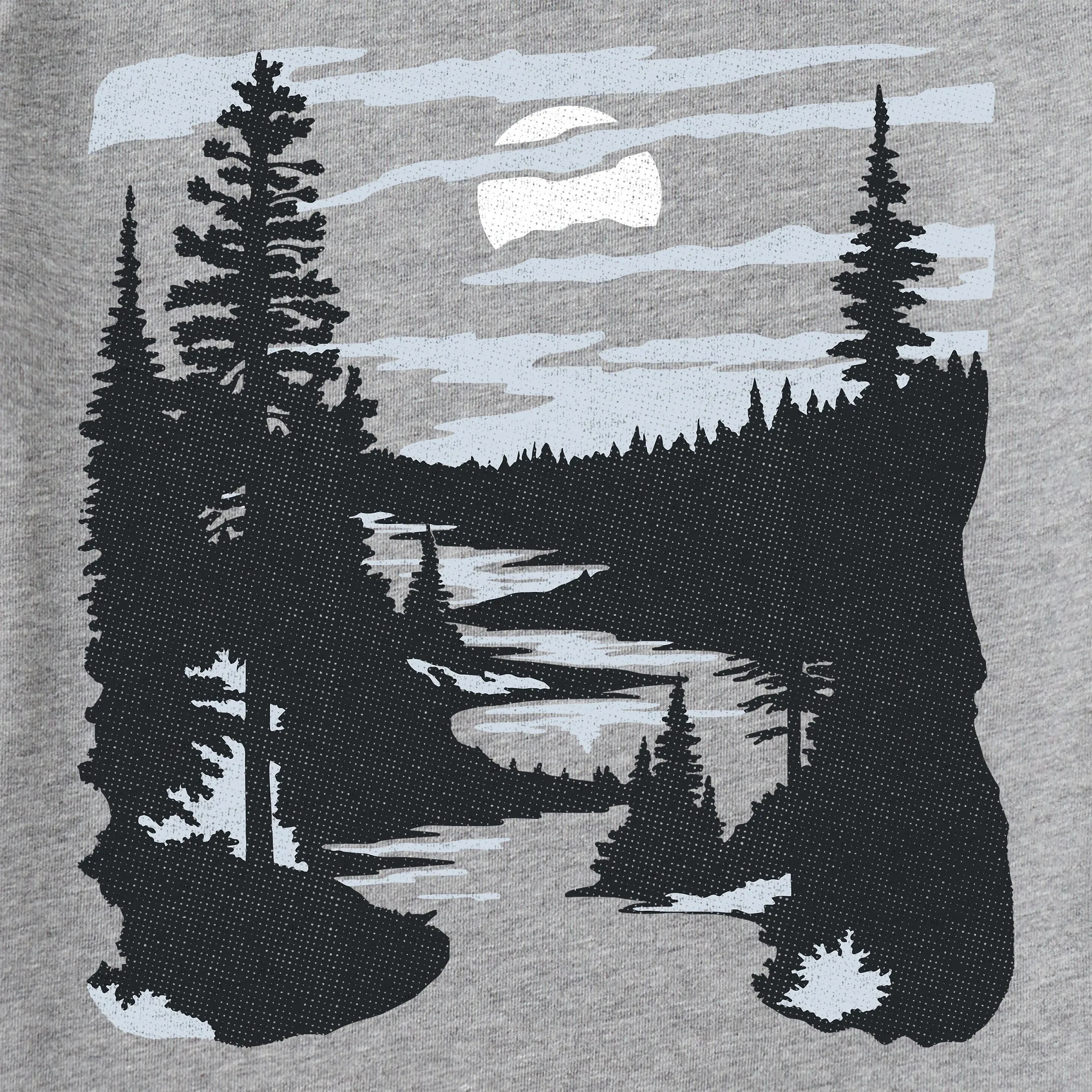Men's A River Runs Through It Long Sleeve Crusher Tee Life is Good