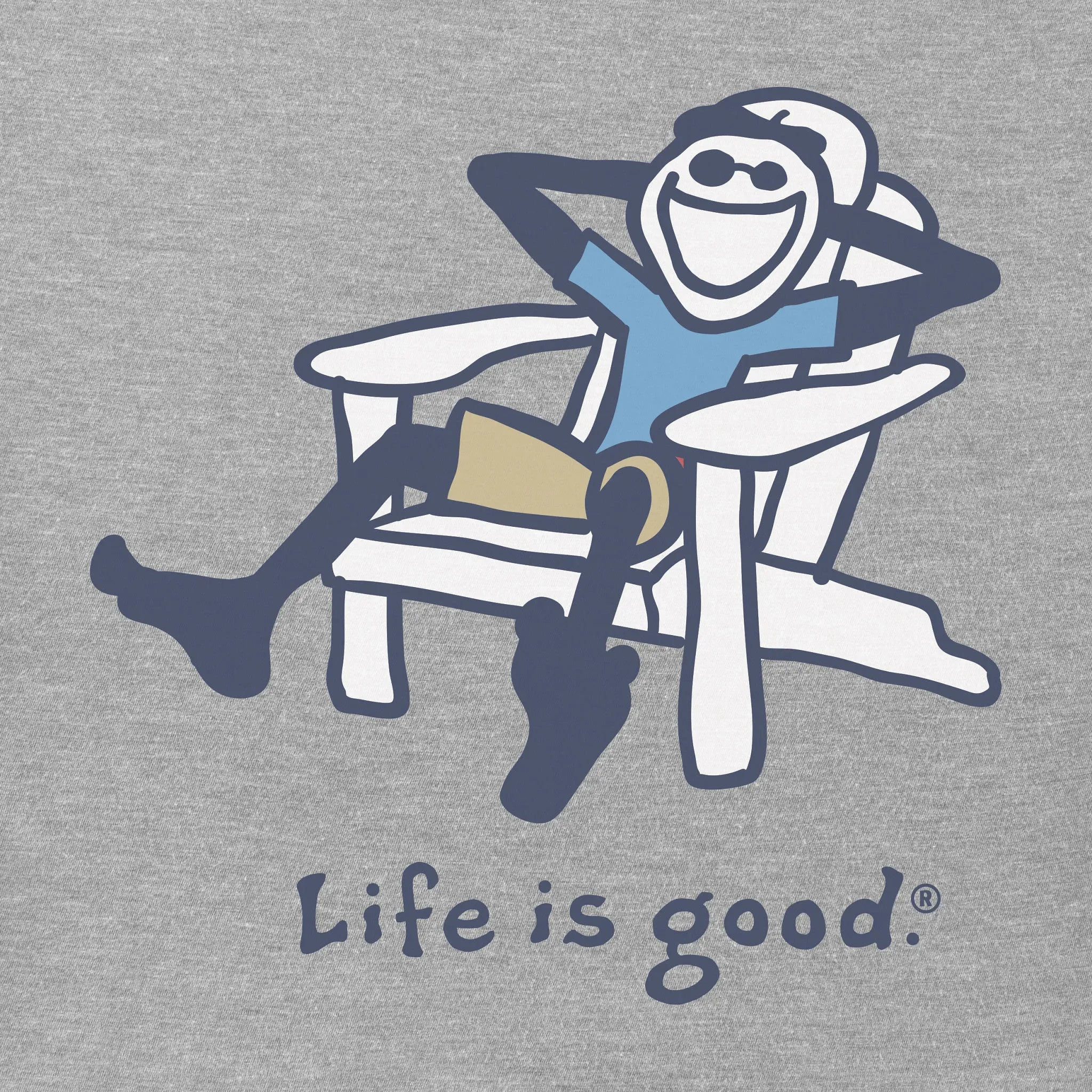 Men's Adirondack Jake Chill Short Sleeve Tee Life is Good