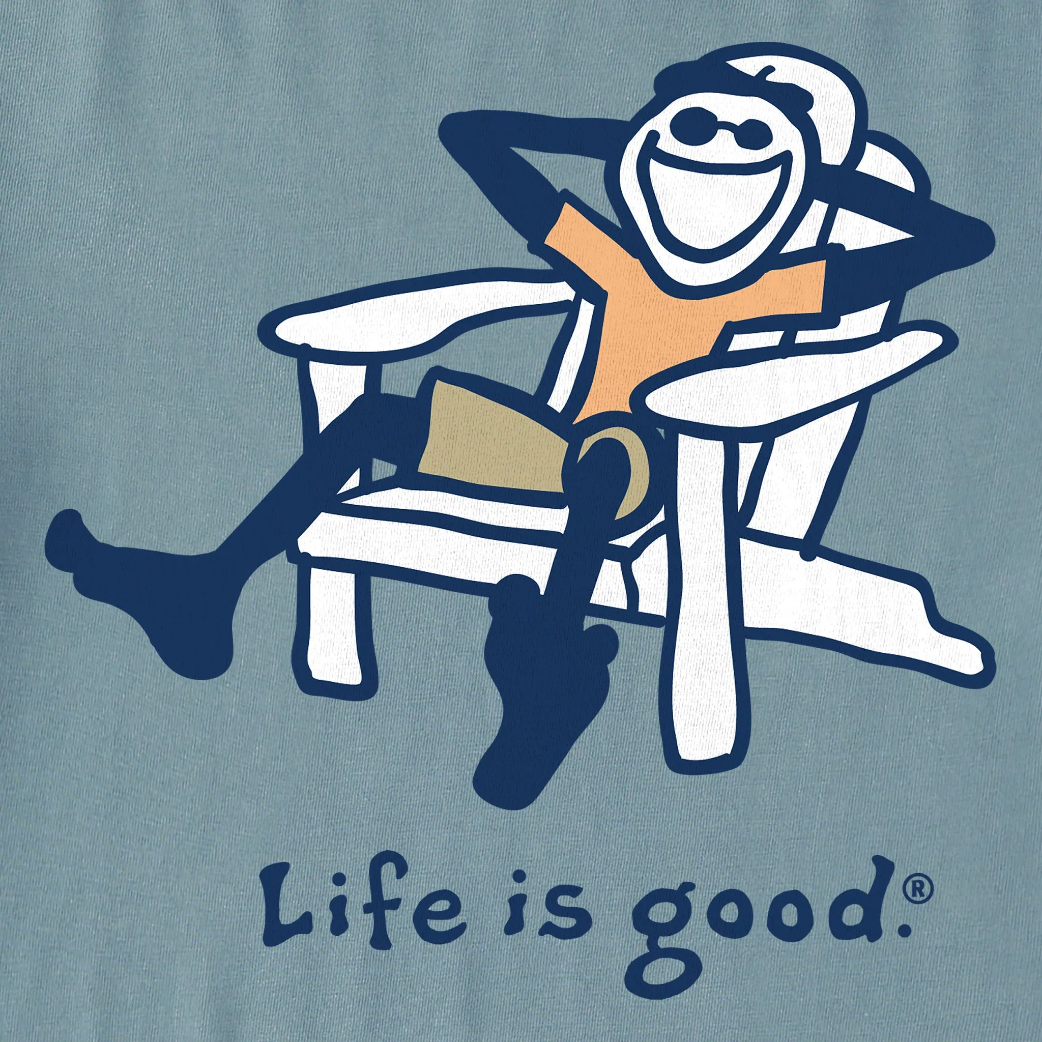Men's Adirondack Jake Chill Short Sleeve Tee Life is Good