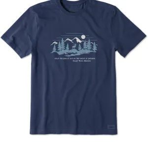 Men's Adopt the Pace of Nature Short Sleeve Tee Life is Good