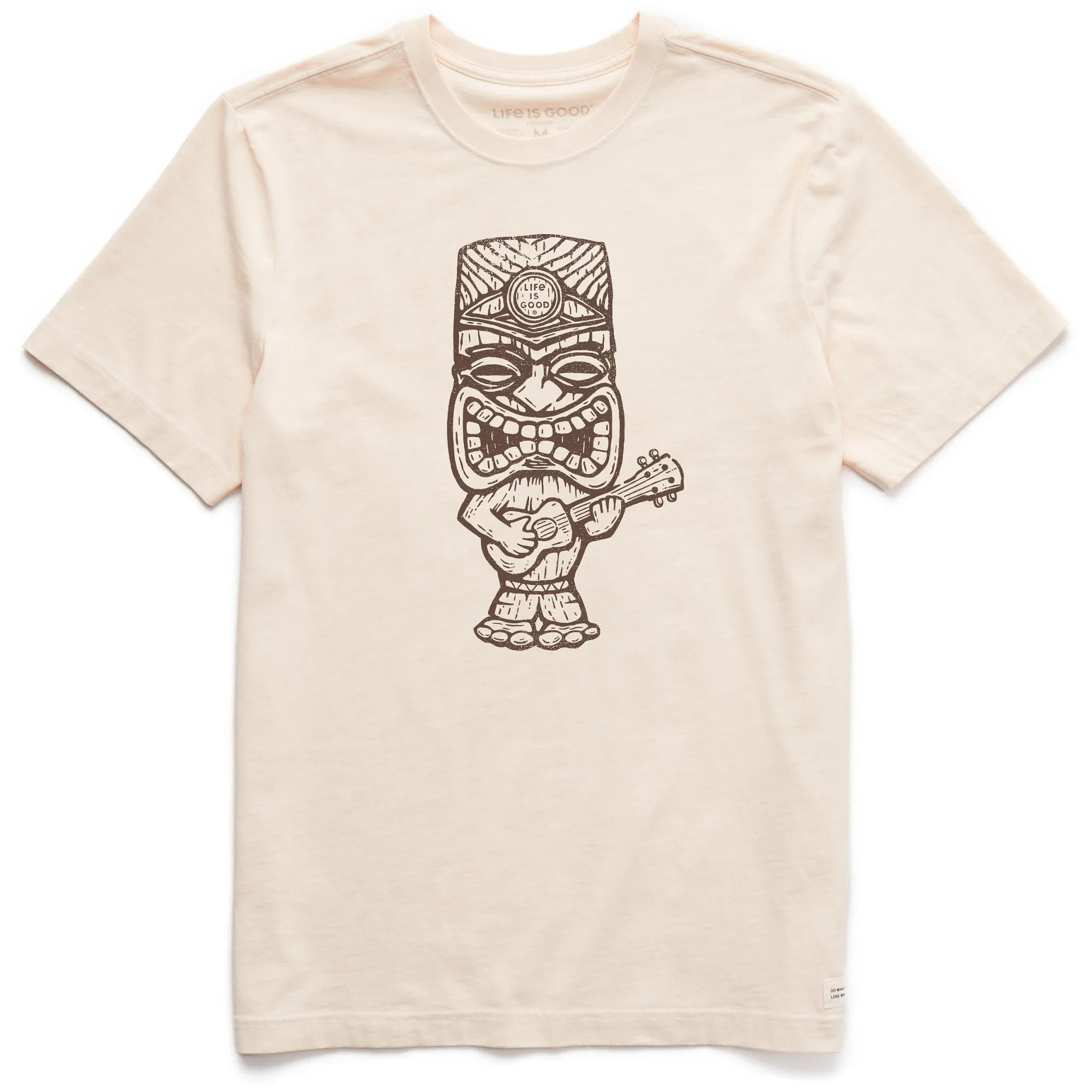 Men's Aloha Tiki Short Sleeve Crusher Tee Life is Good